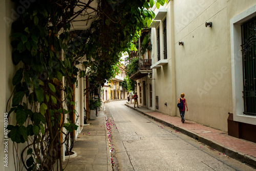 Fototapeta Naklejka Na Ścianę i Meble -  Ciudad Amurallada de Cartagena
