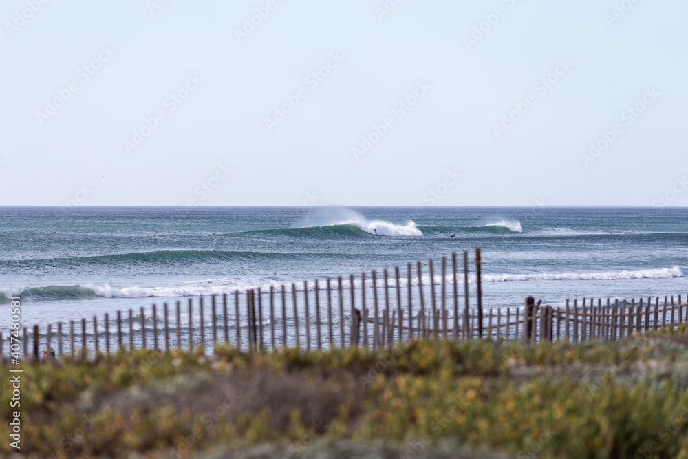 Off shore surf in Encinitas CA