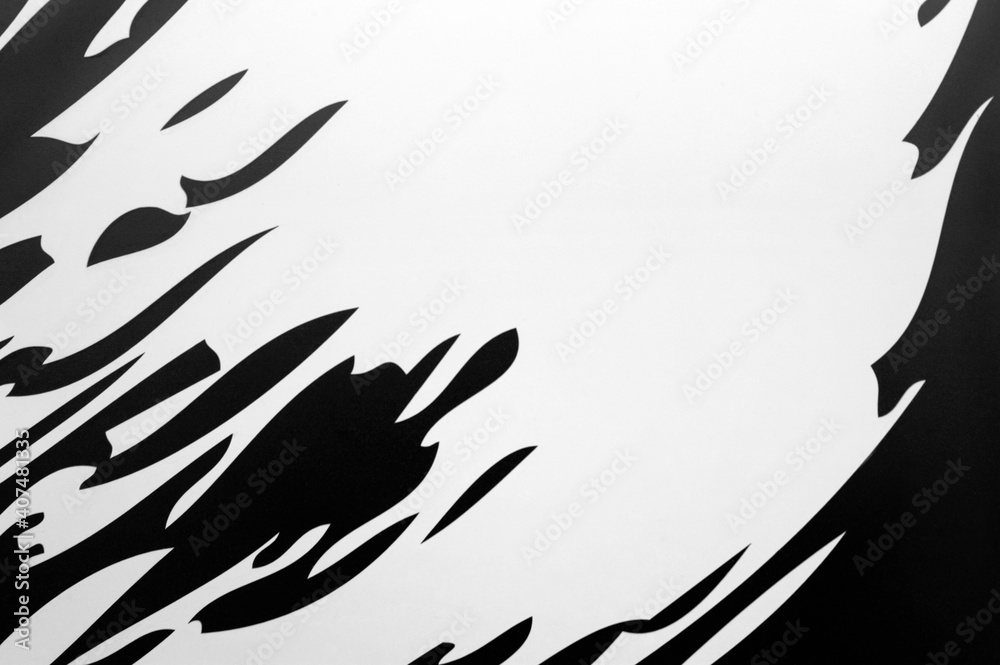 Pop Art Background - Black and White Pop Art Background - Black and White