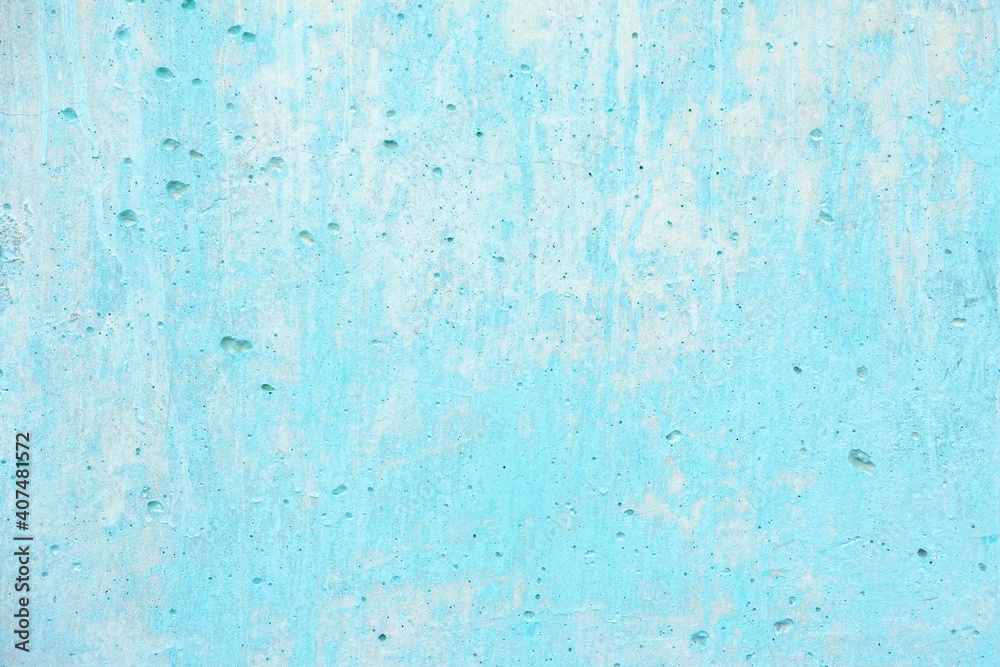 dirty blue concrete wall abstract background. blue painted texture grunge stone backdrop. 
