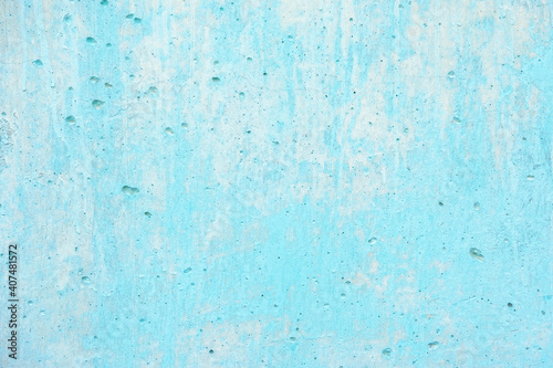 dirty blue concrete wall abstract background. blue painted texture grunge stone backdrop.  © Ju_see