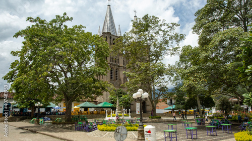 Parque principal Jardín, Antioquia.