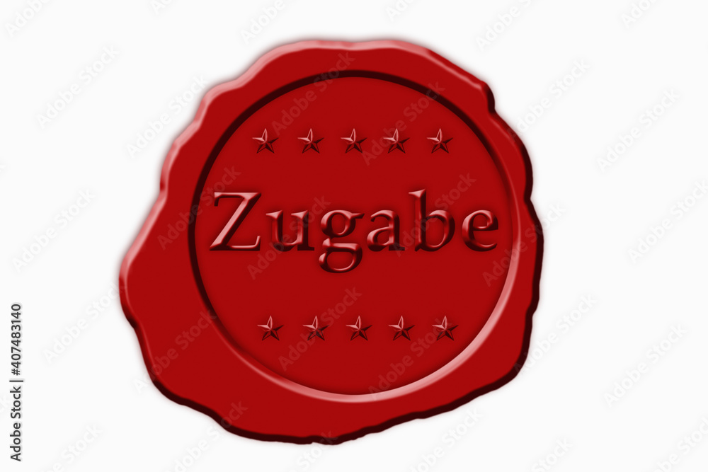 Siegel Zugabe Siegel Zugabe