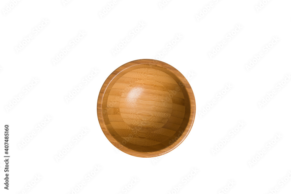 Rejection of plastic concept. Empty wooden plate isolated on white background Rejection of plastic concept. Empty wooden plate isolated on white background