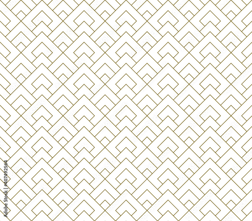 Seamless geometric pattern . Lines in brown color . Seamless geometric pattern . Lines in brown color .