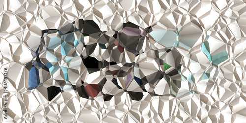 Abstraktes 3D Bild