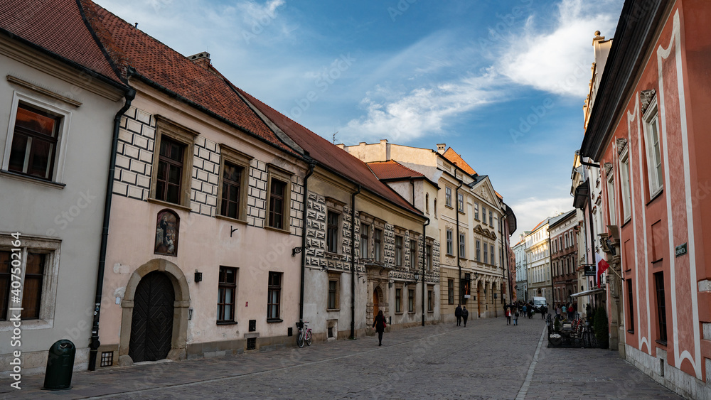 cracow old street