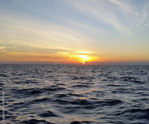 Ocean sunset © Olga V