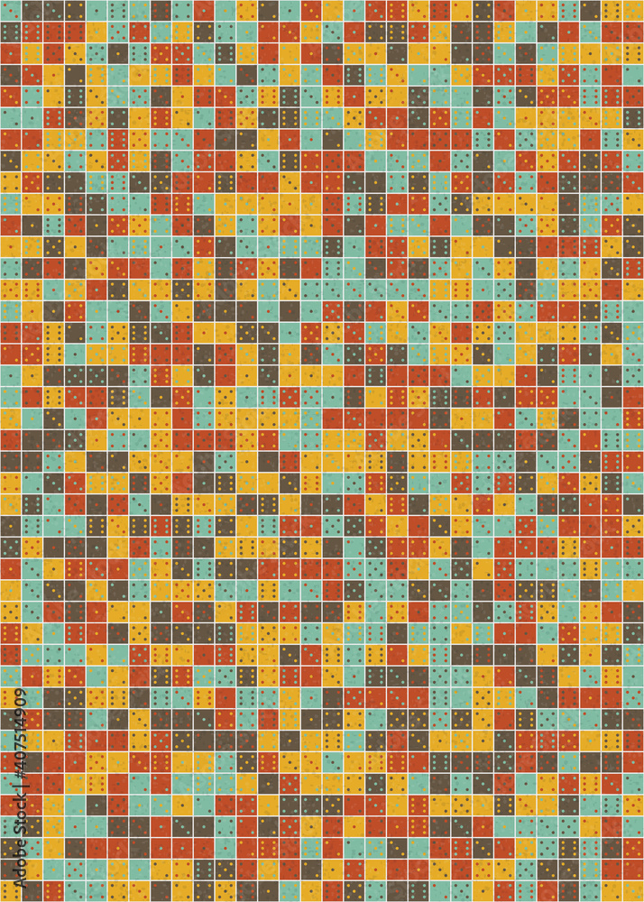 Abstract Geometric Pattern generative computational art illustration Abstract Geometric Pattern generative computational art illustration