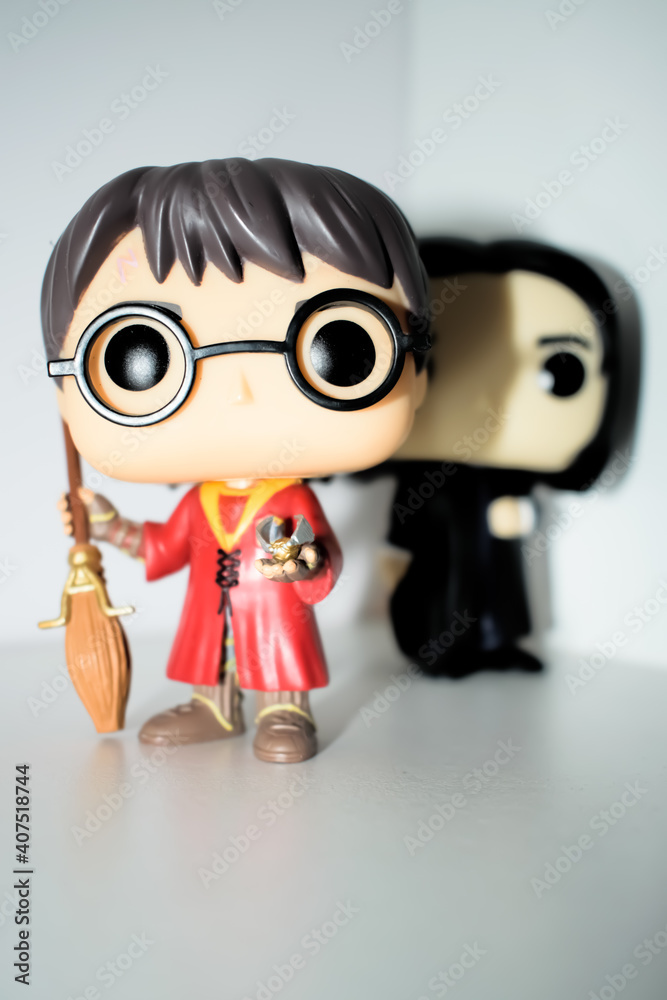 Harry Potter and Severus Snape Funko Pop Stock Photo | Adobe Stock