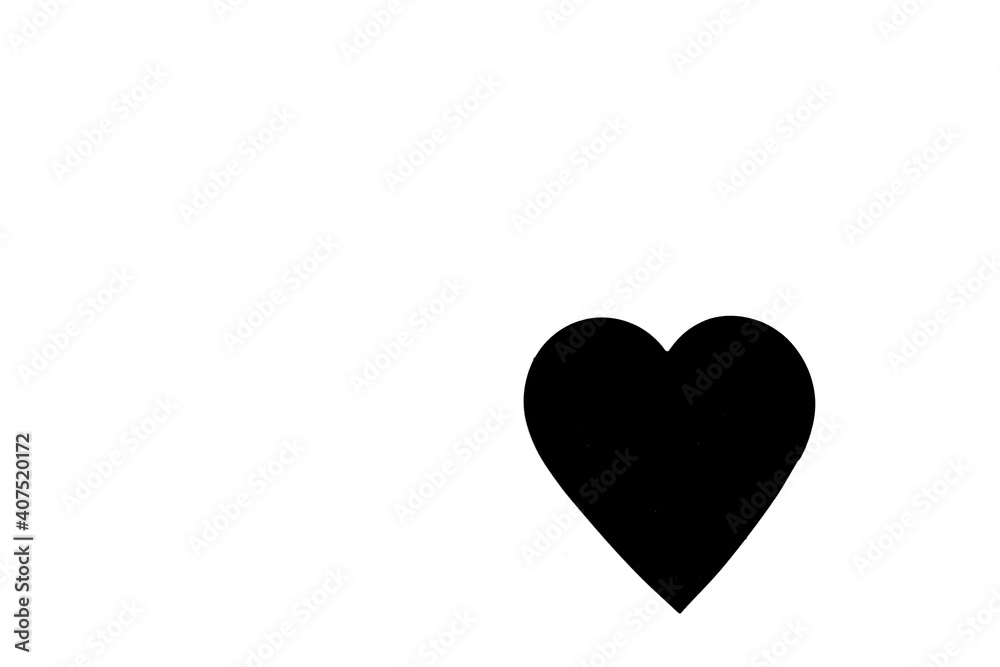 heart isolated on white heart isolated on white