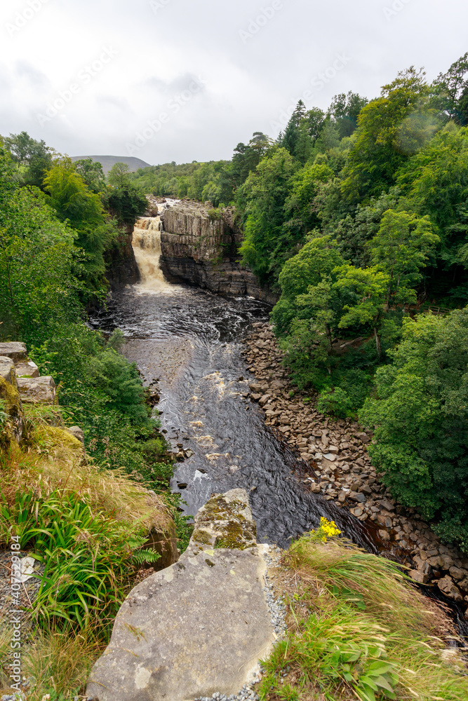 High Force Waterfall, Bowlees Tees Valley, County Durham