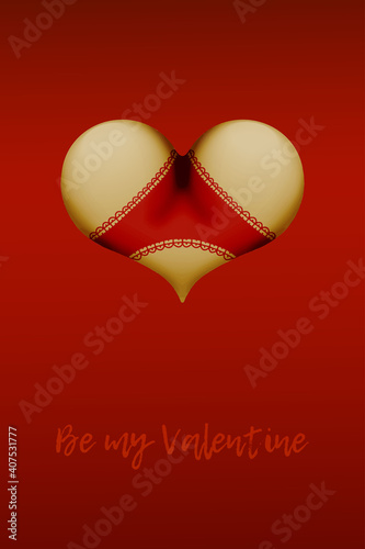 valentine's day heart shaped bikini buttocks in  panties, underwear, lingerie. valentines day sexy subtext invitation banner flyer card postcard poster