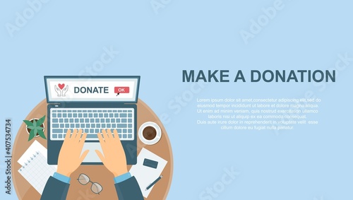 Donations background