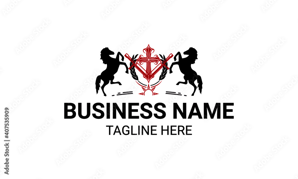 Business Logo with horses, eCommerce website logo design, Business Logo with horses, eCommerce website logo design,