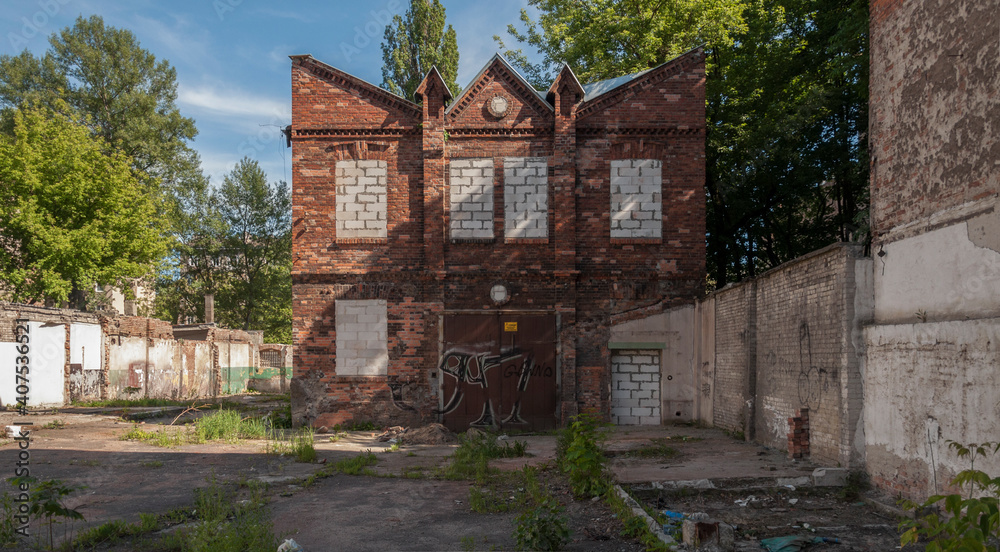 Fototapeta premium Abandoned Strongbox Factory