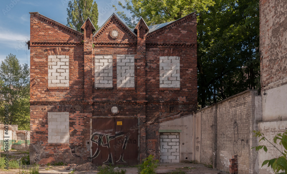 Fototapeta premium Abandoned Strongbox Factory