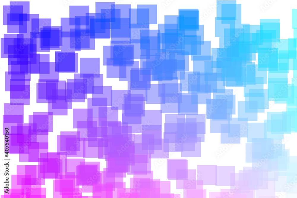 Bright coloured squares Bright coloured squares