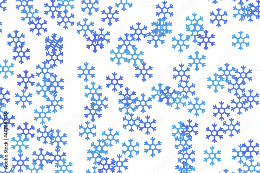 Random snow flake pattern Random snow flake pattern