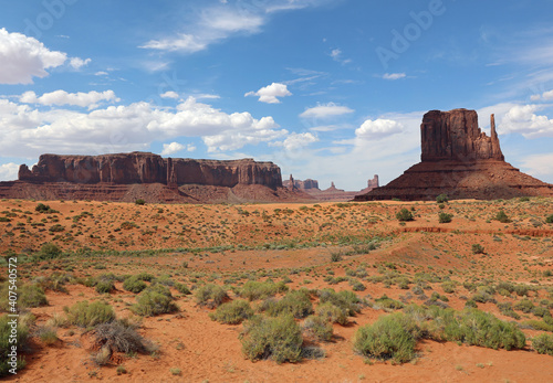 Rock Formation in Monument Valley in Arizona. USA