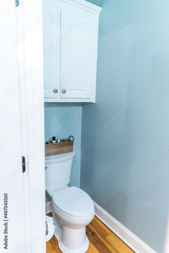 Small recently renovated guest bathroom