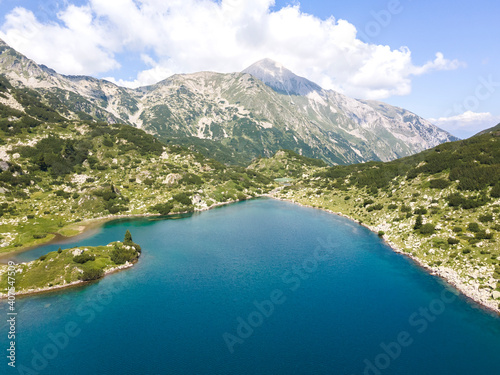 Fish Banderitsa lake, Pirin Mountain, Bulgaria
