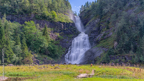 Der Huldefossen in Norwegen