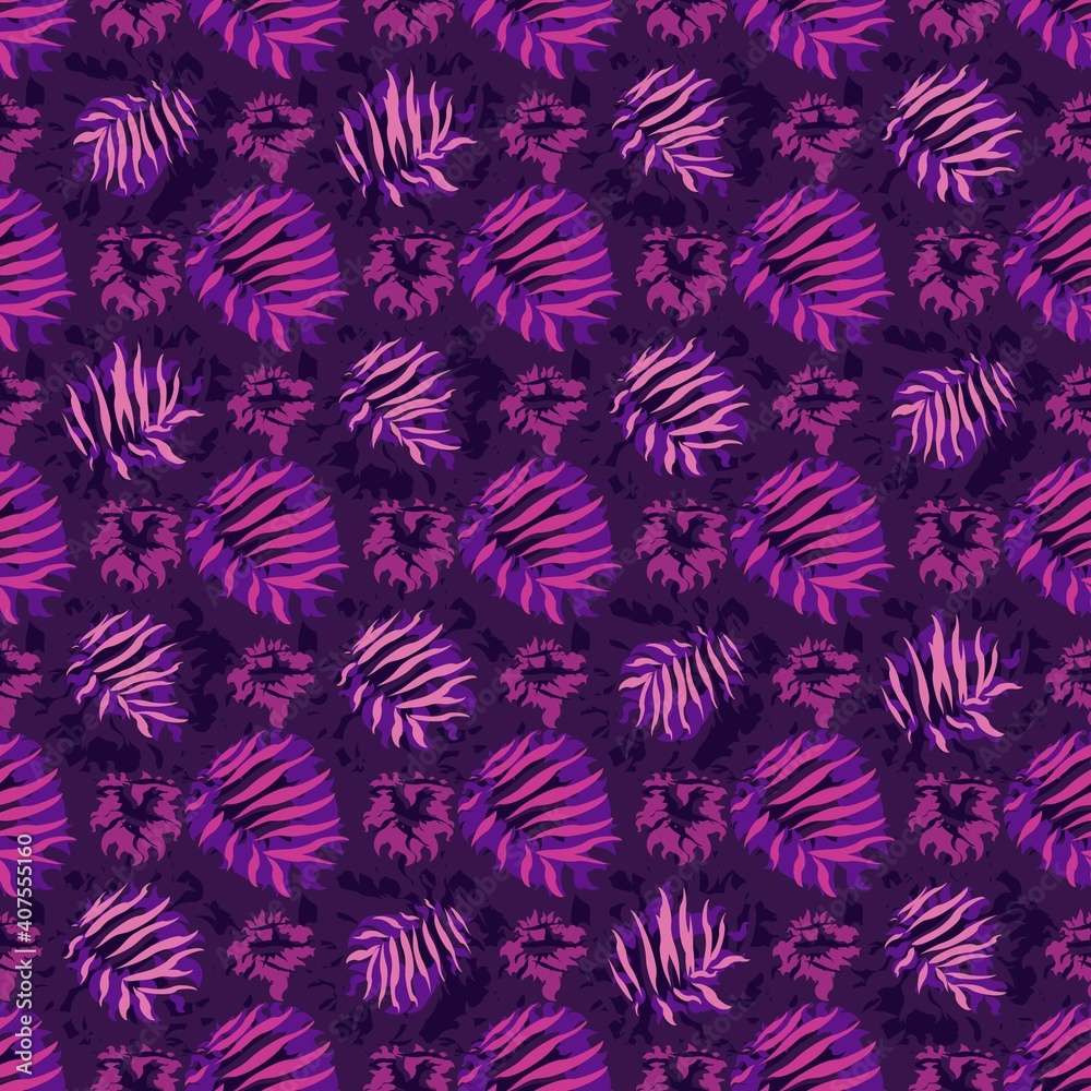 seamles leaf pattern purple seamles leaf pattern purple
