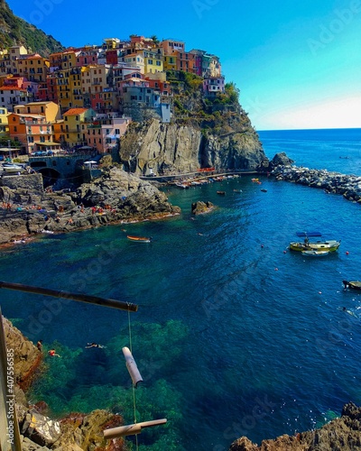 view of the coast of the region sea