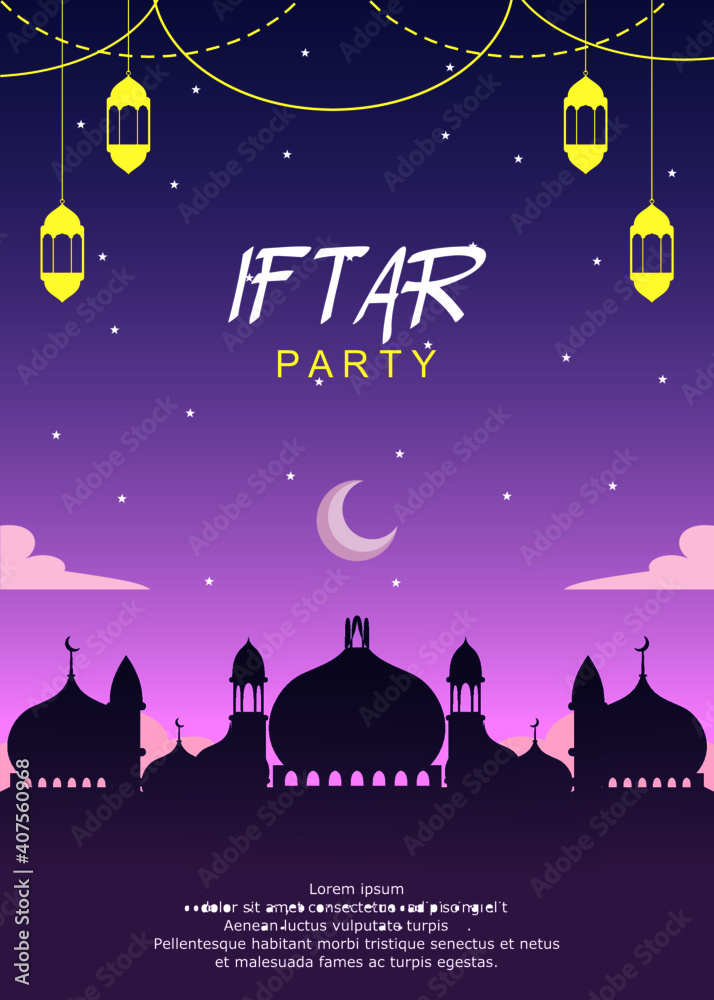 iftar invitation template design iftar invitation template design