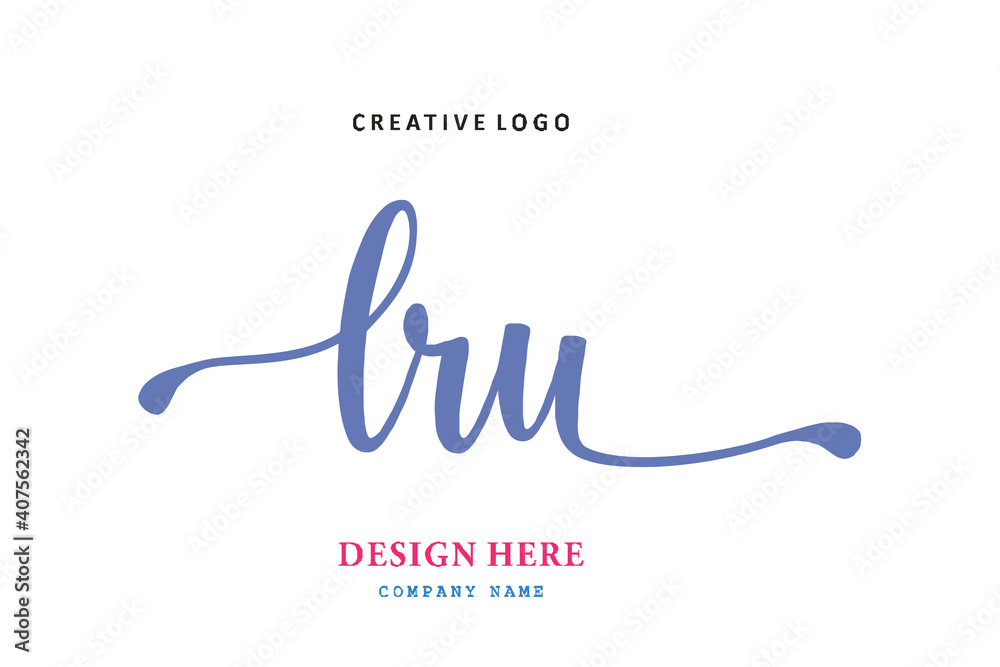 LRU lettering logo is simple, easy to understand and authoritative LRU lettering logo is simple, easy to understand and authoritative