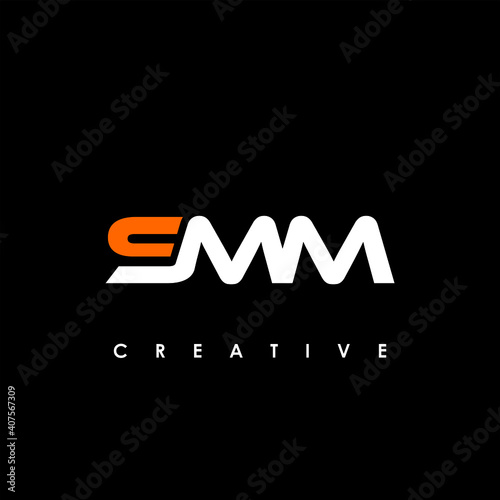 SMM Letter Initial Logo Design Template Vector Illustration	
 photo