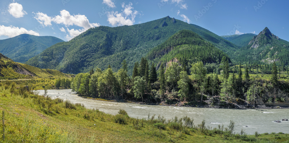 Summer in the Altai Mountains, Chuya River