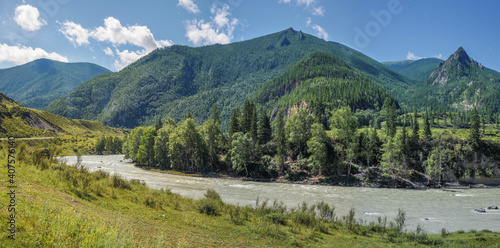 Summer in the Altai Mountains, Chuya River