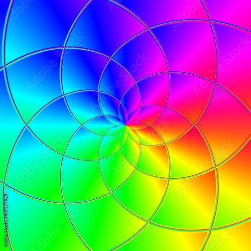 Coloured Background of  rainbow colours