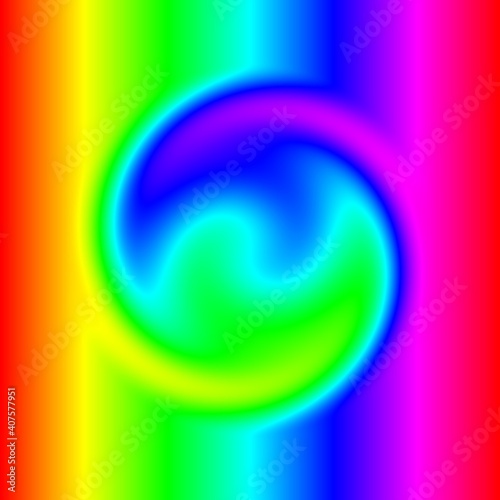 abstract background with glowing circles
