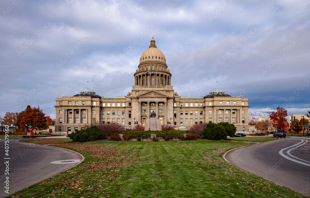 Idaho capitol building in Boise
