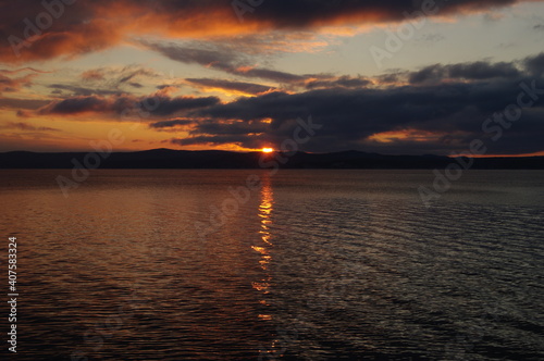 Siberia. Ust Ilim reservoir. Angara River