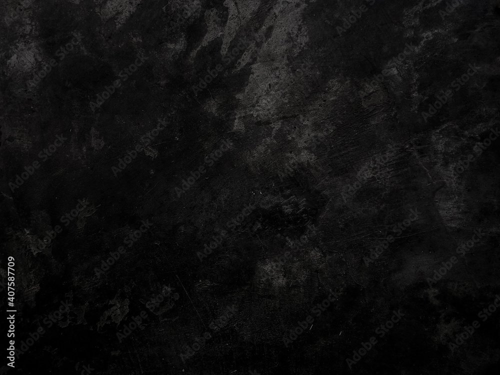 Naklejka premium Dark cement wall background in vintage style