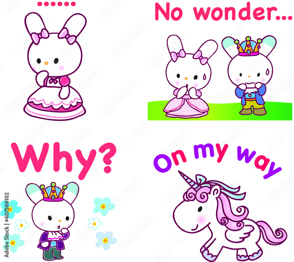 vector cartoon rabbit emoji set vector cartoon rabbit emoji set