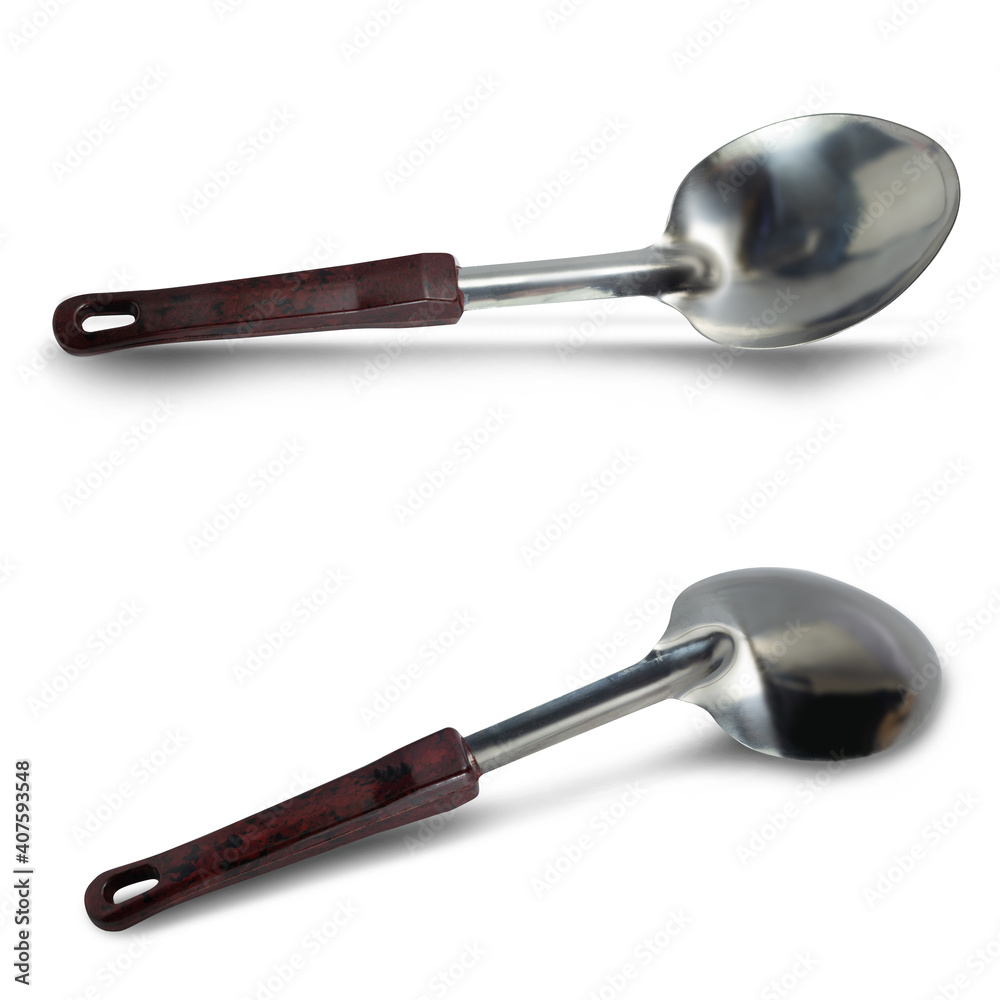 ladle on a white background,with clipping path ladle on a white background,with clipping path