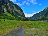Austrian Alps-outlook on the valley Stilluptal
