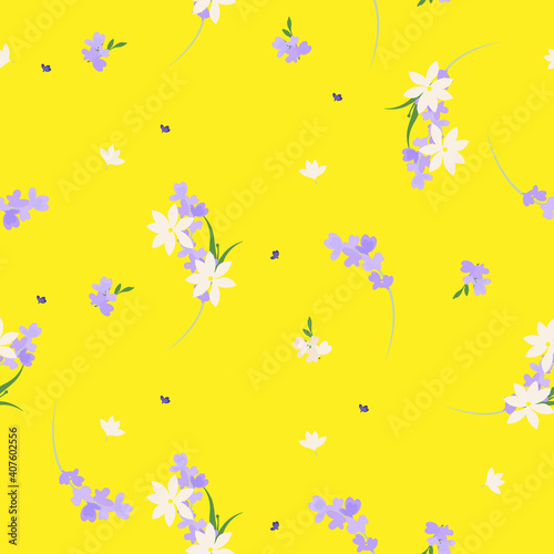 Blossom floral pattern