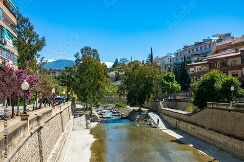 Tour of the Paseo del Salón, along the Genil river and Ronda, Granada. Spain photo