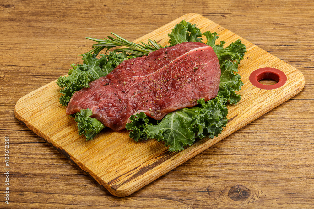 Raw beef steak for grill Raw beef steak for grill