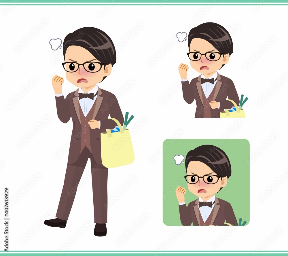A man in a brown tie A man in a brown tie