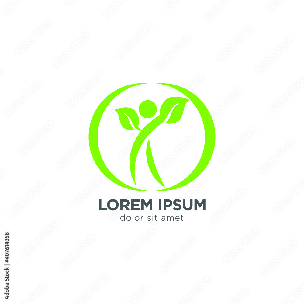 Healthy Life Logo template vector icon Vector Healthy Life Logo template vector icon Vector
