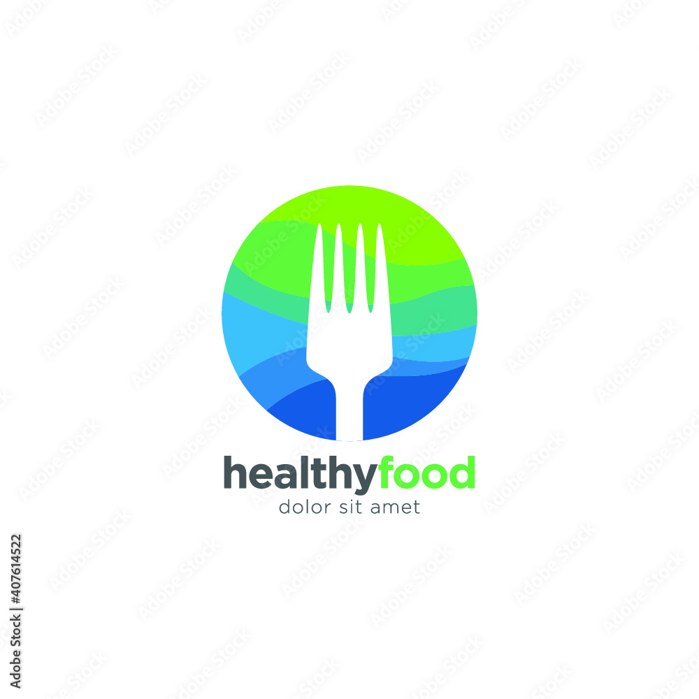 Healthy Food Logo Template Healthy Food Logo Template