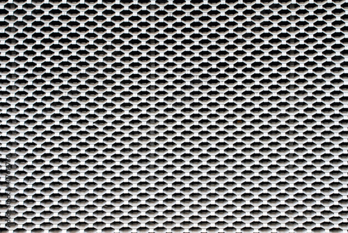 security iron shutter. metal grid texture background