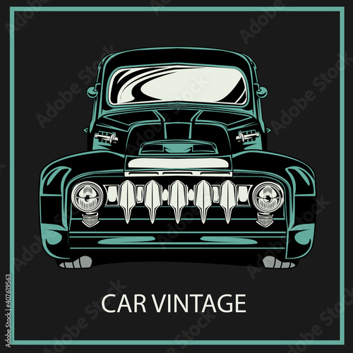 Original vector illustration of an American